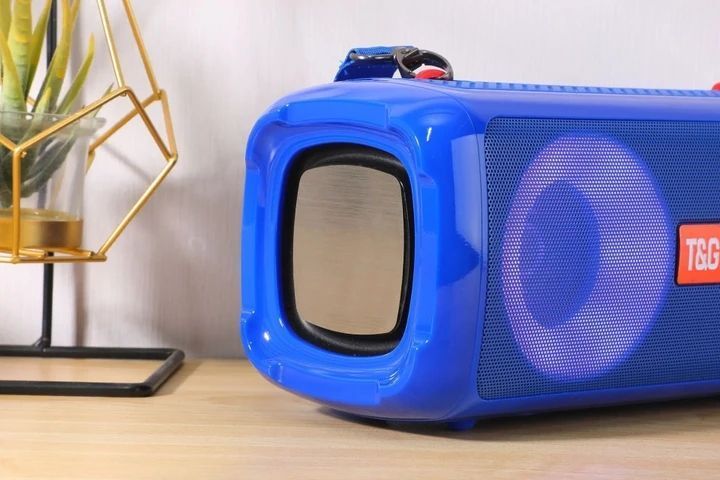 Bluetooth-колонка TG641, з функцією speakerphone, радіо, blue 10206 фото