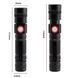 Фонарь BL-502-T6+COB, 1x18650, магнит, зажим, zoom, ЗУ microUSB 8955 фото 2