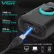Електробритва VGR V-378 BLACK, шейвер з подвійним лезом та триммером, 7000&ndash;9000 RPM, LED Display 11220 фото 5