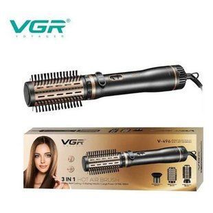 Фен-стайлер VGR V-496 3 в 1 &mdash; профессиональный стайлер 1000 Вт с насадками для укладки, объема и выпрямления 9092 фото