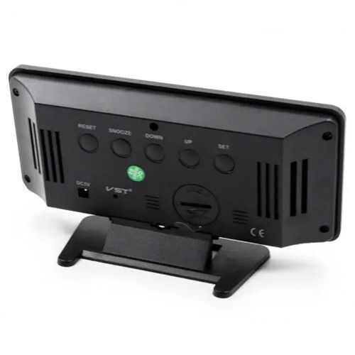 Годинник мережеві настільні VST-888Y-4,зелені, температура, вологість, USB 7986 фото