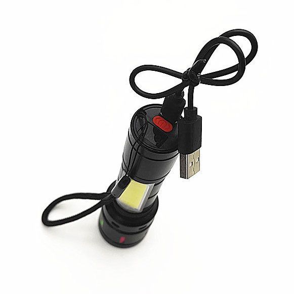 Ліхтар NIGHT VISION FLUORESCENCE BL-627-TG+COB з Li-Ion акумулятором, індикація заряду, USB Type-C, zoom 10760 фото