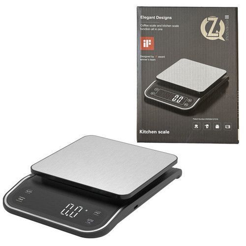 Кухонные весы X-1 до 5 кг, точность 0,1 г, питание USB/AAA 9357 фото