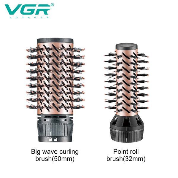 Фен-стайлер VGR V-498 GREEN 2 в 1 &mdash; профессиональный прибор для сушки и укладки, 1000&ndash;1200 Вт 10514 фото