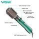 Фен-стайлер VGR V-498 GREEN 2 в 1 &mdash; профессиональный прибор для сушки и укладки, 1000&ndash;1200 Вт 10514 фото 5