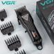 Машинка для стрижки VGR V‑051, 4 насадки, 2500 mAh, LED дисплей, акумуляторна 9061 фото 8