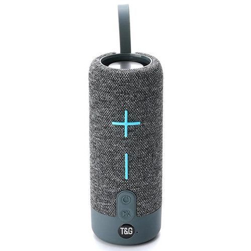 Bluetooth-колонка TG619C с RGB ПОДСВЕТКОЙ, speakerphone, радио, grey 9952 фото
