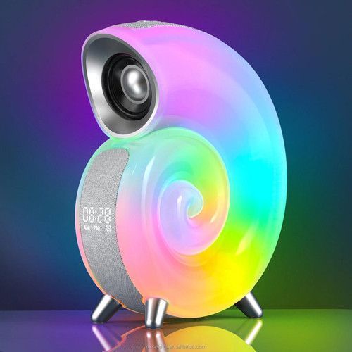 Лампа-ночник Light Sound Machine N70 с часами и будильником, Bluetooth колонка 10457 фото