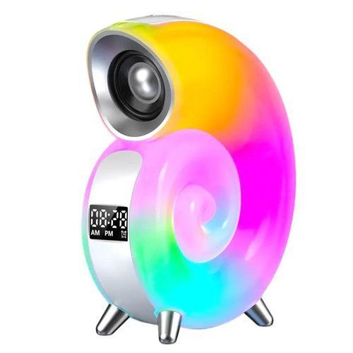 Лампа-ночник Light Sound Machine N70 с часами и будильником, Bluetooth колонка 10457 фото