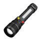 Фонарь аккумуляторный PLD-H005-3PM10-TG, 3 цвета света, 14 SMD, индикация заряда, Zoom, USB Type-C, Box 10592 фото 1