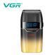Електробритва VGR V-308 GOLD з подвійним лезом, 9000 об/хв, LED дисплей, компактний шейвер для сухого гоління 11174 фото 7