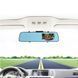 Автомобільний відеореєстратор-дзеркало L-9003, LCD 4.3", TOUCH SCREEN, 2 камери, 1080P Full HD 7356 фото 4