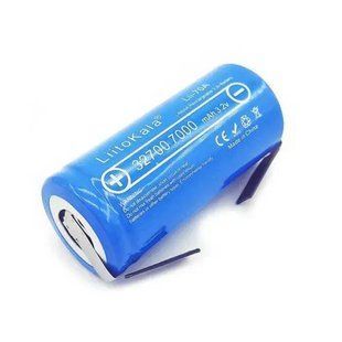 Аккумулятор 32700, LiitoKala Lii-70A-N,3.2V, 7000mAh, с контактами под пайку 10223 фото