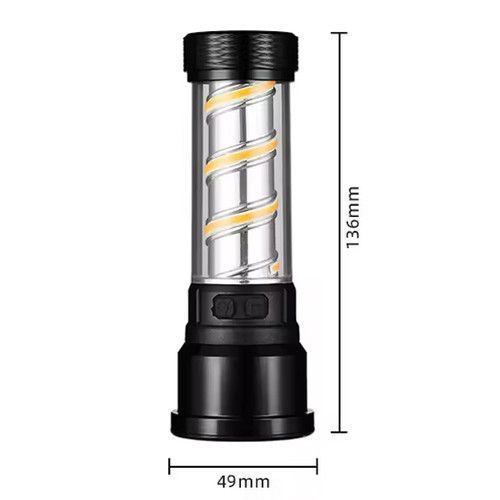 Ліхтар-світильник акумуляторний 2811-LED, Li-Ion, USB Type-C, настільний та переносний 10138 фото