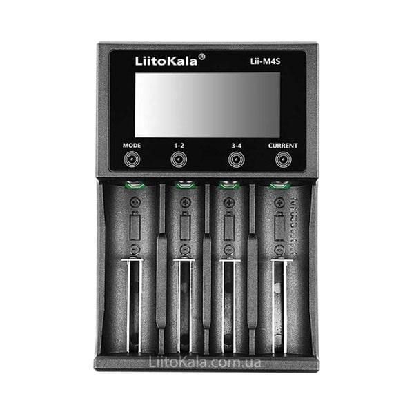 LiitoKala Lii-M4S интеллектуальное зарядное устройство для Li-ion, Ni-MH/Ni-Cd акб с функцией PowerBank 9335 фото