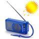 Bluetooth колонка TG368 с солнечной батареей, FM радио, speakerphone, 10 Вт, Blue 9988 фото 1