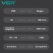 Машинка для стрижки VGR V‑013 Green, 8 насадок, 2000 mAh, 6500 об/хв, LED дисплей 9059 фото 8