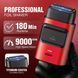 Електробритва VGR V-307 RED з подвійним лезом, 2000 mAh, 9000 об/хв, шейвер із LED дисплеєм 11172 фото 8