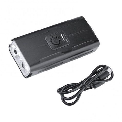 Велофонарь BK-04Pro-2T6, ALUMINUM, индикация заряда, Waterproof, аккум., ЗУ micro USB 8496 фото