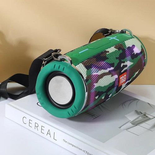 Bluetooth-колонка TG642 з RGB ПІДСВІТКОМ, speakerphone, радіо 10023 фото
