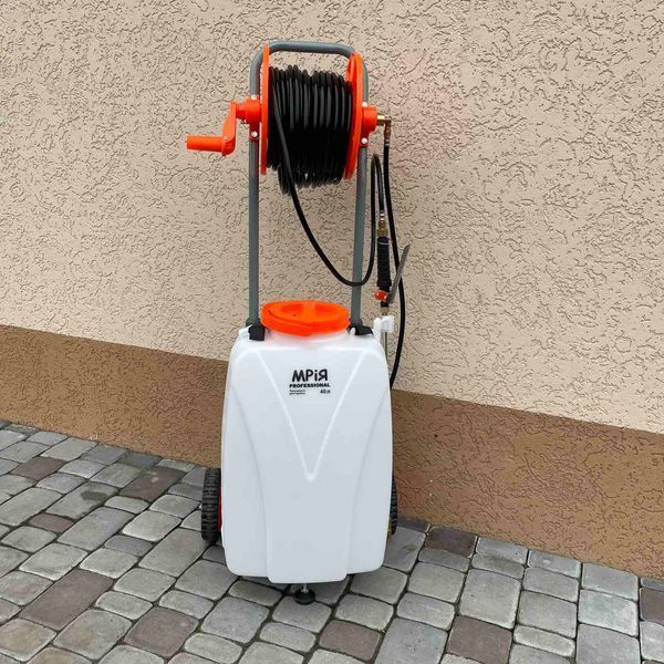 Оприскувач Мрія садовий акумуляторний 40 л на колесах 12V (АКБ 12Ач 8бар 7 л хв) 41191 фото