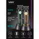 Машинка для стрижки VGR V‑010 Green, 6 насадок, 2600 mAh, 7500 об/хв, LED дисплей 9058 фото 5