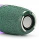 Bluetooth колонка TG644 з RGB підсвічуванням, FM-радіо, speakerphone, 15 Вт, Green 9986 фото 2