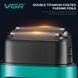 Електробритва VGR V-307 GREEN - шейвер з подвійним лезом, 9000 об/хв, 2000 mAh, LED дисплей 11171 фото 6