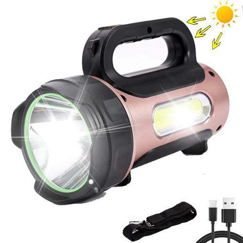 Ліхтар кемпінг переносний T93-LED+COB (white+red), power bank, Li-Ion акум., сонячна батарея, ЗП microUSB 9145 фото