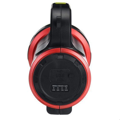 Ліхтар кемпінг переносний T93-LED+COB (white+red), power bank, Li-Ion акум., сонячна батарея, ЗП microUSB 9145 фото