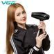 Профессиональный фен VGR V-423 &mdash; мощность 2200 Вт, 3 режима, насадка-концентратор для идеальной укладки 10507 фото 4