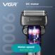 Электробритва VGR V-368 &mdash; шейвер с двойным лезвием, LED дисплеем и защитой IPX6 9110 фото 4