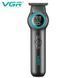 Тример VGR V-990 Green, 3 насадки, керамічне лезо, TURBO, 7000-8000 об/хв, LED дисплей 9041 фото 2