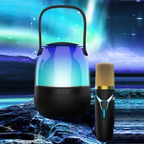 Bluetooth-колонка з RGB підсвічуванням XM-A68, мікрофон 10458 фото