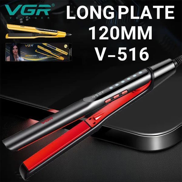 Плойка VGR V-516 BLACK &mdash; профессиональная с LED-дисплеем и керамическим покрытием до 230&deg;C 11211 фото