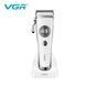 Машинка для стрижки VGR V-880C WHITE, EXTERNAL ROTOR MOTOR, MIM Blade, 11 насадок, док-станция 11278 фото 1
