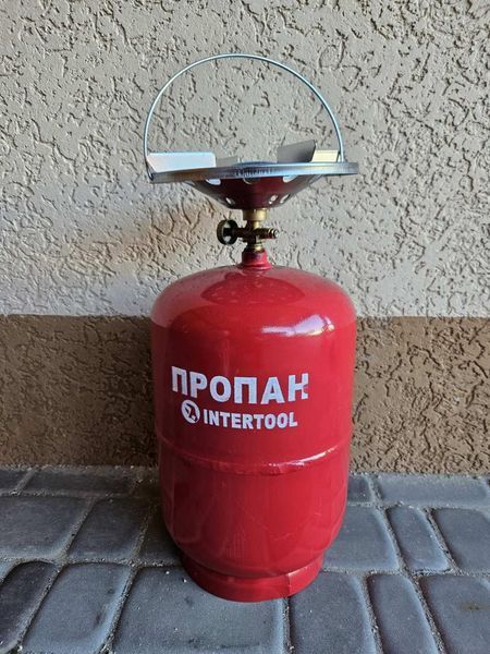 Комплект кемпінговий газовий 12 л INTERTOOL GS-0012 12 фото