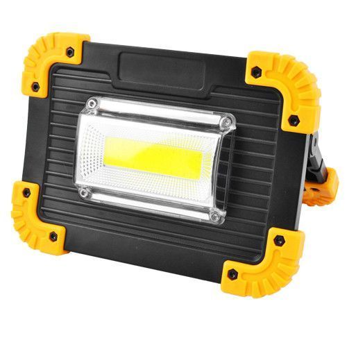 Прожектор светодиодный L811-20W-COB+1W, ЗУ micro USB, 2x18650/3xAA, Power Bank 5585 фото
