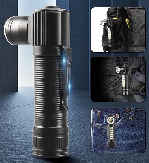Ліхтар SY-2209 P50+18SMD RGB, акумуляторний, USB заряджання, Zoom 9935 фото