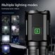 Ліхтар F30-3XPG акумуляторний, 3&times;XPG LED, 1&times;16340A, магніт, чохол, USB Type-C, індикатор заряду 10153 фото 8