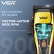 Машинка для стрижки VGR V-015 с мотором MAGLEV VECTOR 3.0, LED дисплей, 4 насадки 9016 фото 3