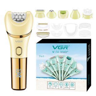 Епілятор VGR 7 в 1 V-756 GOLD &ndash; преміальний догляд за шкірою в домашніх умовах 11202 фото