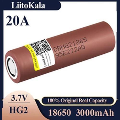 Акумулятор високострумовий 18650, LiitoKala Lii-HG2, 3000mah 8946 фото