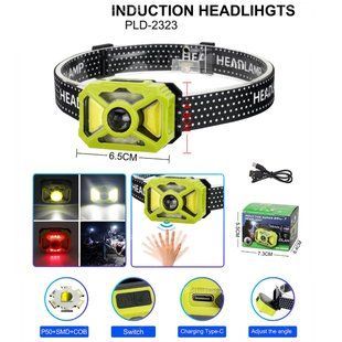 Ліхтар SY-2209 P50+18SMD RGB, акумуляторний, USB заряджання, Zoom 10769 фото