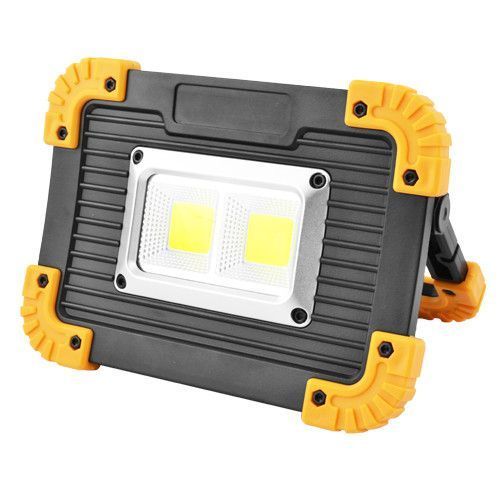 Прожектор светодиодный L812-20W-2COB+1W, ЗУ micro USB, 2x18650/3xAA, Power Bank 5586 фото