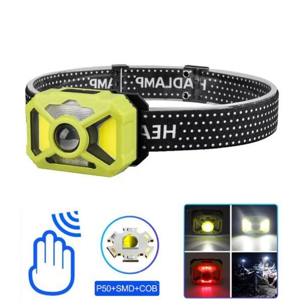 Ліхтар SY-2209 P50+18SMD RGB, акумуляторний, USB заряджання, Zoom 10769 фото