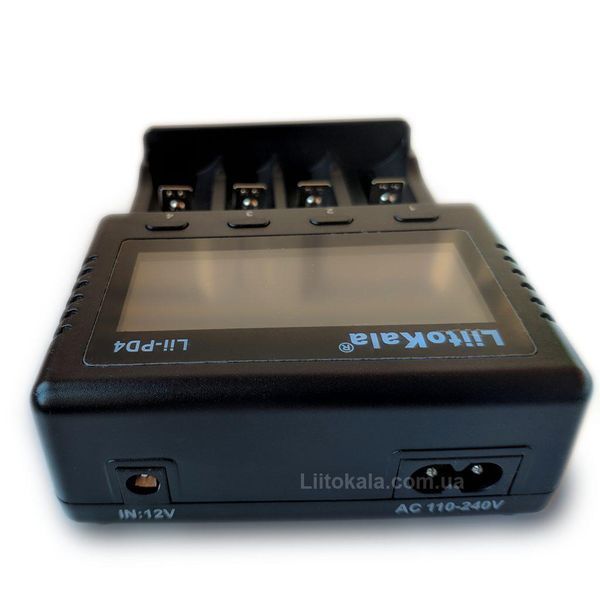 Зарядний пристрій LiitoKala Lii-PD4, 4хАА /ААА/A /14500 /16340 /18350 /18650 /26650, LiFePO4, NiCd/NiMH 9414 фото