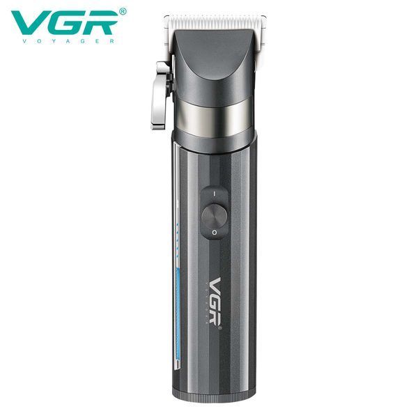 Акумуляторна машинка для стрижки VGR V-687, 4 насадки, LED дисплей 11280 фото