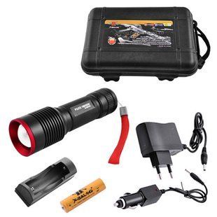 Фонарь Police 868-P50, ЗУ 220V/12V, 1х18650, zoom 7317 фото