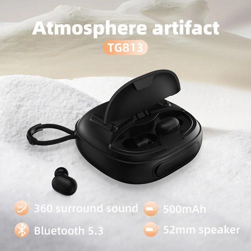 Bluetooth-колонка с наушниками TG813, c функцией speakerphone, радио 10011 фото